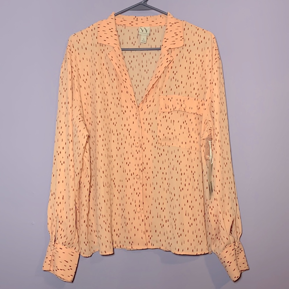 Worthington Pink Blouse